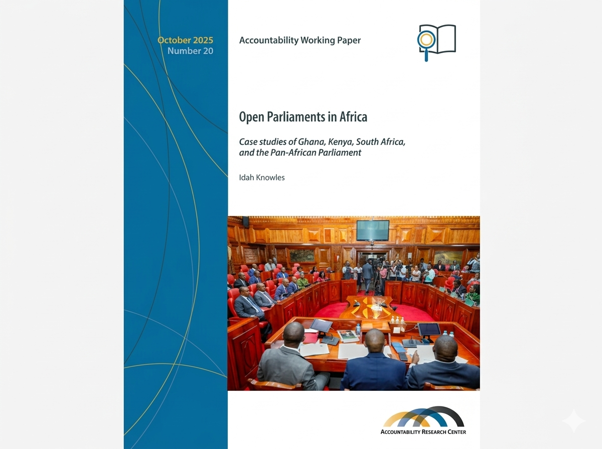 Open parliaments in Africa