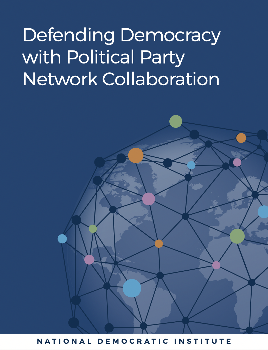 Defending Democracy with Political Party Network Collaboration