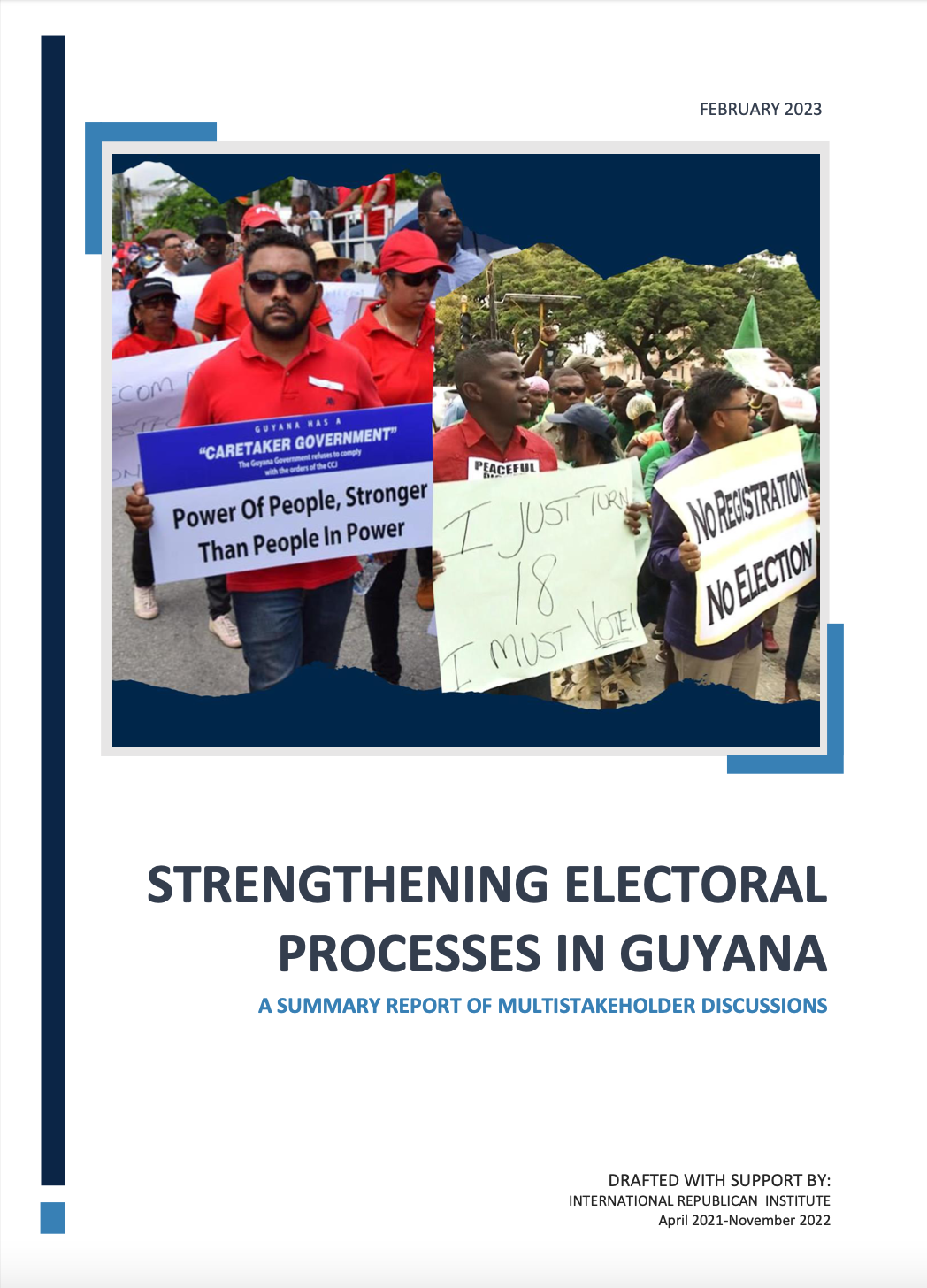 Discussions Towards Strengthening Electoral Processes in Guyana
