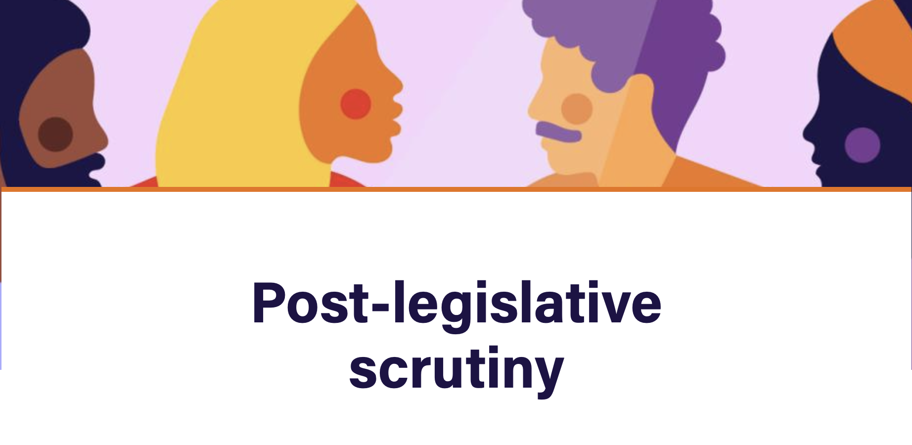 GLOBAL COMMUNITY OF PRACTICE ON POST-LEGISLATIVE SCRUTINY