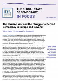 The Ukraine War and the Struggle to Defend Democracy in Europe and Beyond