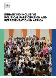 ENHANCING INCLUSIVE POLITICAL PARTICIPATION AND REPRESENTATION IN AFRICA