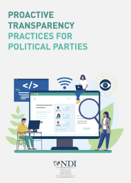 Proactive Transparency Practices for Political Parties