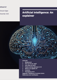 Artificial intelligence: An explainer