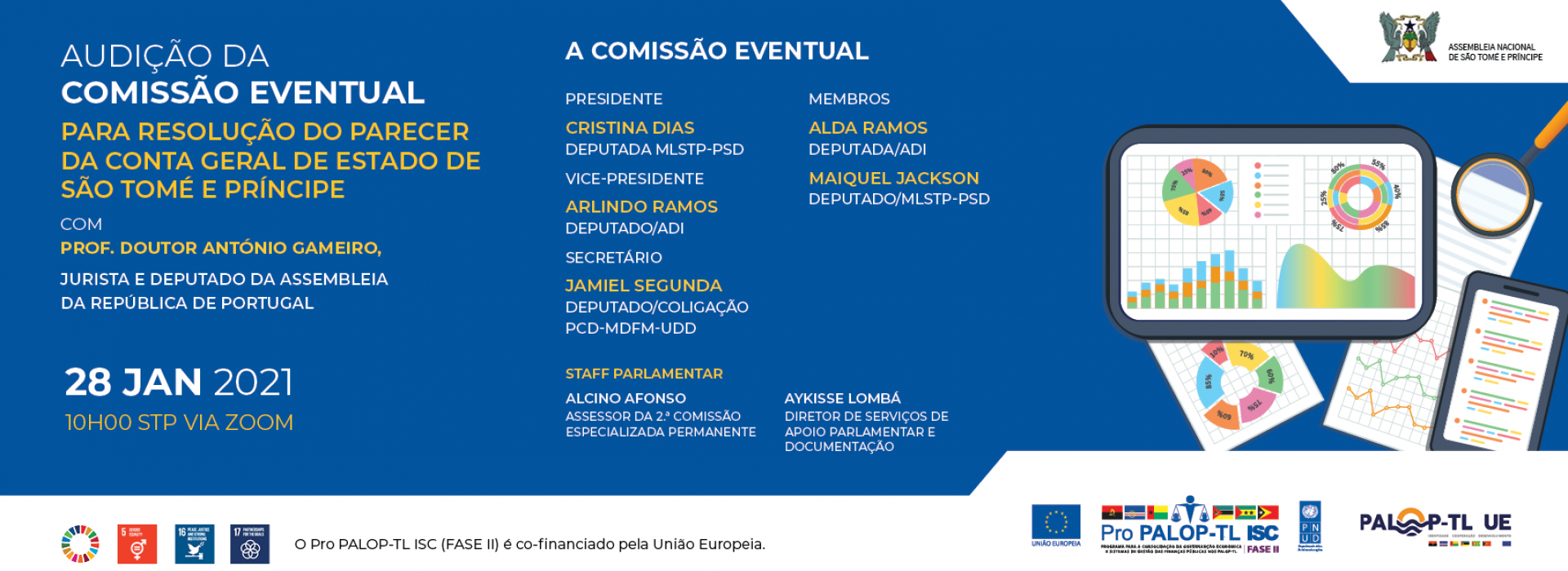 Assembleia Nacional de São Tomé e Príncipe irá realizar