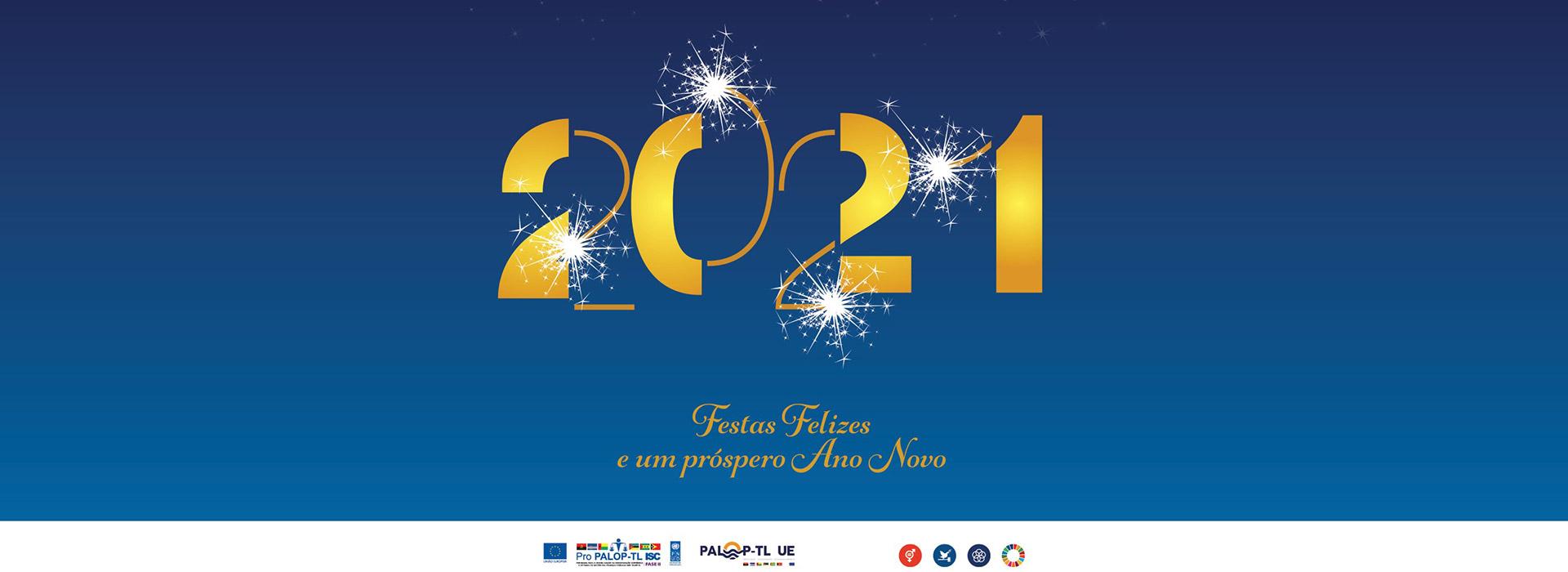 Festas Felizes e um próspero Ano Novo
